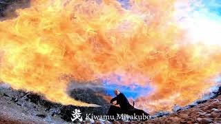 【Fire katana】Flame + Slash4 火炎斬り4【炎刀】