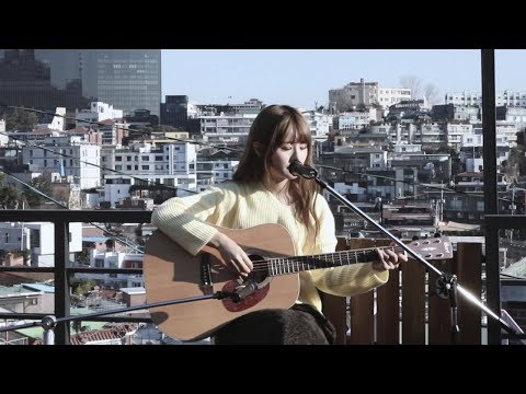 NATURE(네이처) LU(루) - IU(아이유) "무릎(Knees)" Rooftop Acoustic Live (Cover)