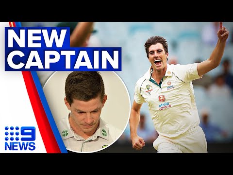 Pat Cummins named new Australian Test captain | 9 News Australia