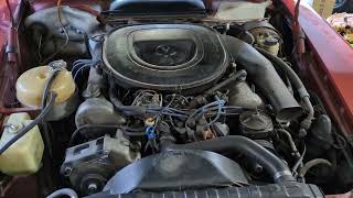 1977 Mercedes-Benz 450SL Start Up
