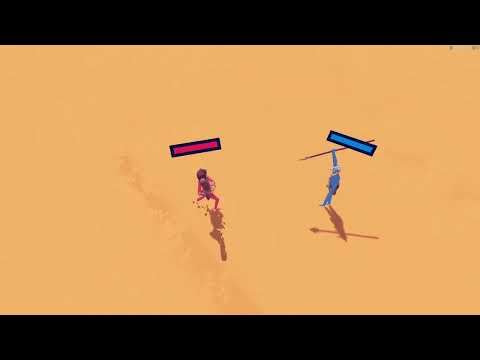 Clubber vs Spear thrower (TABS)