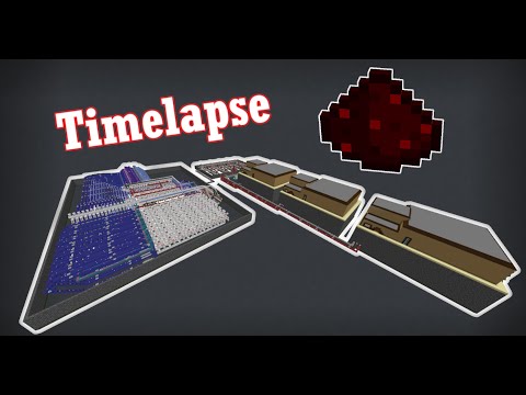 Minecraft Redstone Bank Timelapse