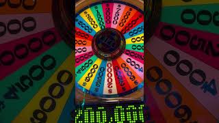 WHEEL OF FORTUNE $100 SPIN BIG WIN! #casino #casinogame #slot