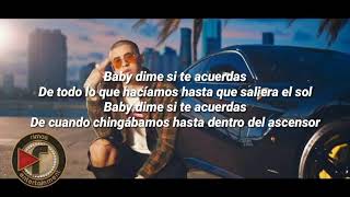 Bad Bunny - Dime Si Te Acuerdas "Letra / Lycirs" Audio Oficial