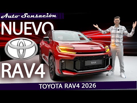 Presentación Toyota Rav4 2026. Llega la sexta generación del SUV superventas de Toyota.
