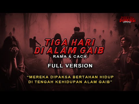 GILA ❗ DI PAKSA BERTAHAN HIDUP DI TENGAH KEHIDUPAN ALAM GHAIB || RAMA & CACA || FULL VERSION