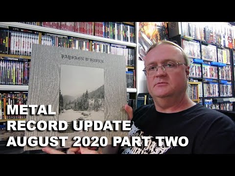 METAL Vinyl Record Update PART 2 - August 2020 (Black / Death / Thrash)