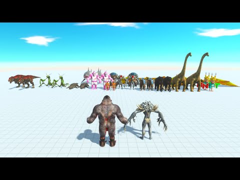 Goro Scourge vs 2 Boss Faction animal revolt battle simulator