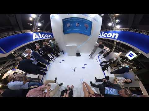 Alcon ESCRS 2022 Booth talk Ngenuity 3D digital visualisation Lukan Mishev