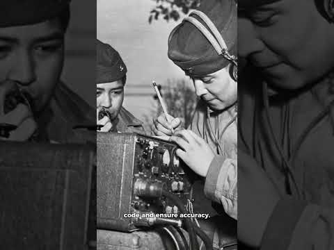 Unbreakable Voices: The Navajo Code Talkers of WWII #war #america #history #code #shorts #video