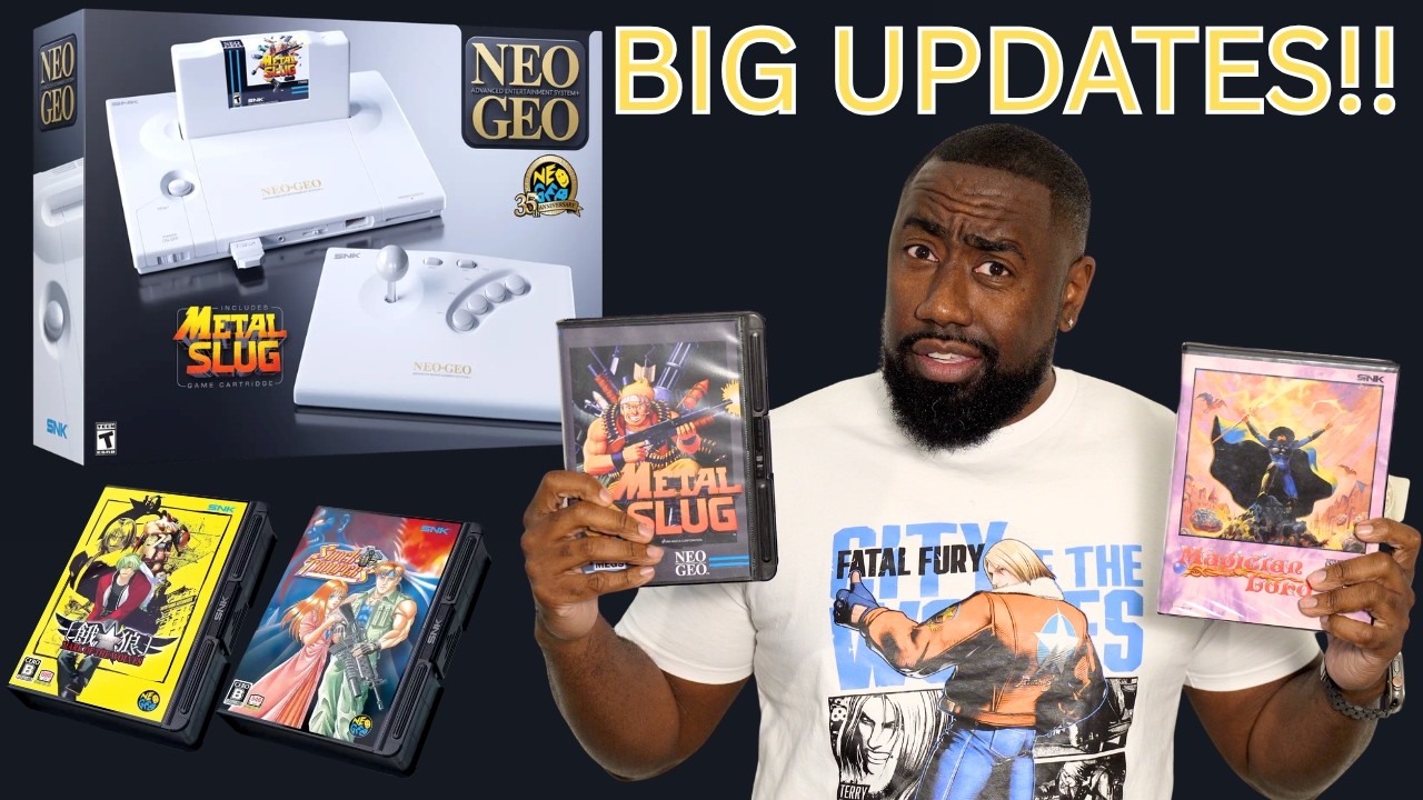 Collector’s Dream? Neo Geo AES+ Early Thoughts & LE Art Variants!