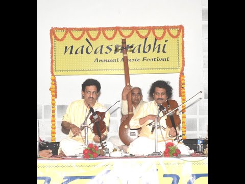 8. Mysore Nagaraj-Mysore Manjunath - Nadasurabhi Concert – An excerpt.