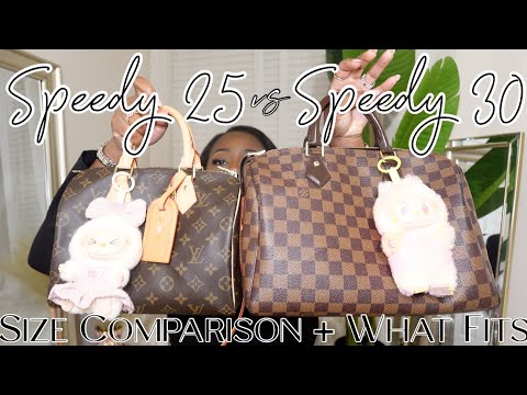 Louis Vuitton Speedy 25 vs 30 | Which Size is Right for You?
