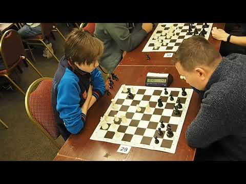 Nesterov Arseniy - GM Volkov Sergey chess blitz.  Best game!