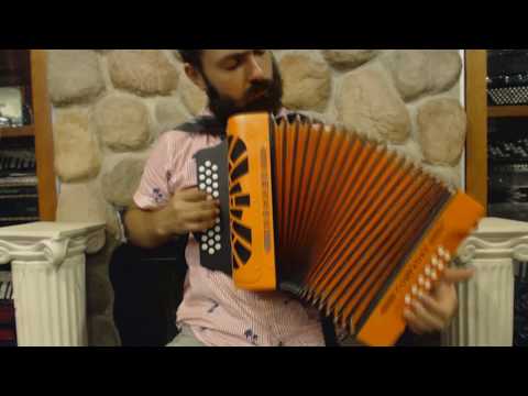 HOHNCOFO - Orange Hohner Compadre Diatonic Button Accordion FBbEb 31 12 $599