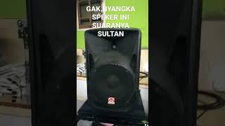 Download lagu This brand of active speaker has a sultan-class sound. It's really beautiful. mp3