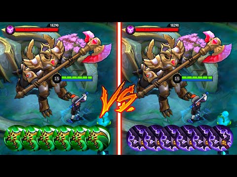 Sun 6x Corrosion scythe vs 6x Demon hunter sword! Who's the winner?