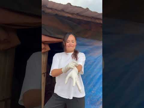 Helping one man won’t change the world but it changed his world today #transformation #reel #africa