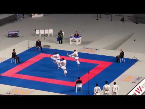 Iran Vs Turkey Male Team Kata Repechage Final WKF World Karate Championships 2018