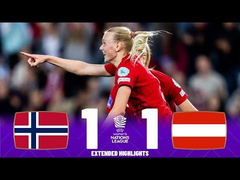 Norway vs Austria | Highlights | UEFA Women's Nations League 22-09-2023