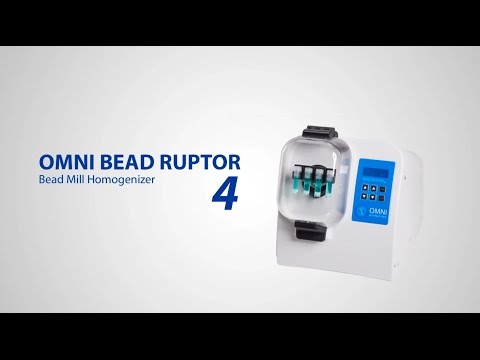 Omni Bead Ruptor 4 Bead Mill Homogeniser