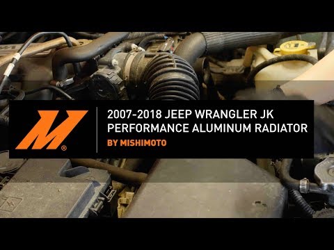 2007-2018 Jeep Wrangler JK Performance Aluminum Radiator Installation Guide by Mishimoto