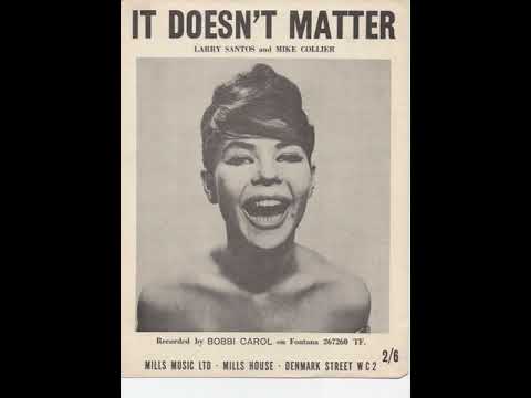Bobbi Carol Davies - I Dont Know What We Can Do - Misc Originals