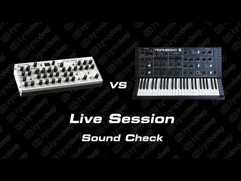 PVX-800 vs Polivoks Sound Check Live Session