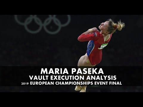 Maria Paseka VT E-Score 2019 European Championships Event Final