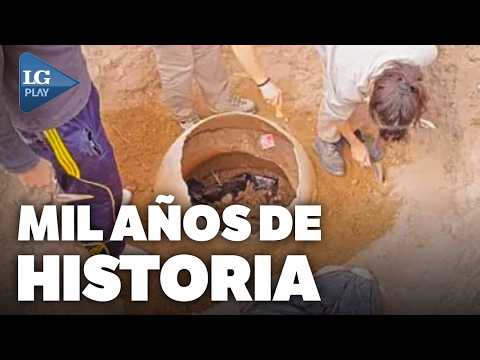 Hallan una urna funeraria en Choromoro con una antigüedad de aproximadamente 1100 años