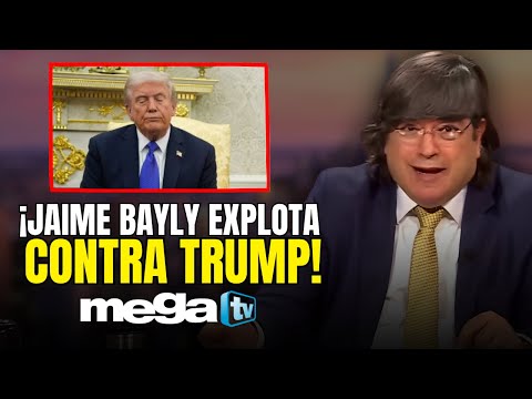 Jaime Bayly Explodes Against Trump and His "War on Drugs": Accuses Lies and Exaggerations