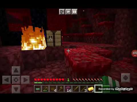 MINECRAFT|ama netherda başlamak.