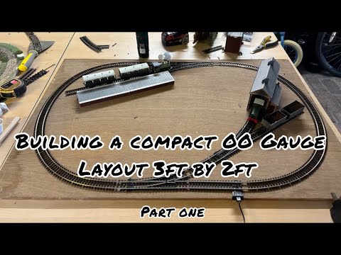 Building a compact OO Gauge Model Railway Layout 3ft by 2ft | Part One