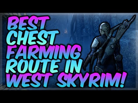 ESO Best Chest Farming Route in Western Skyrim!