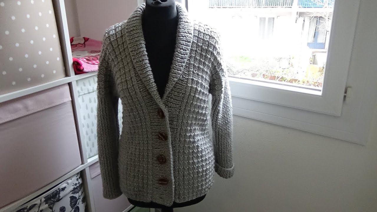 Veste femme ou homme au tricot