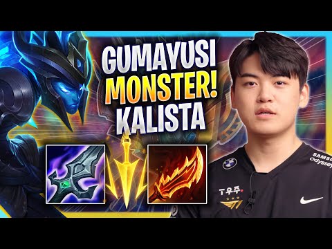 GUMAYUSI IS A MONSTER WITH KALISTA! - T1 Gumayusi Plays Kalista ADC vs Caitlyn! | Bootcamp 2023