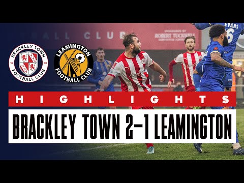 HIGHLIGHTS:  Brackley Town 2-1 Leamington - National League North - 26th December 2024