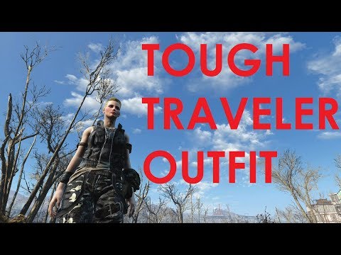 Fallout 4 Mod Review Tough Traveler Outfit CBBE