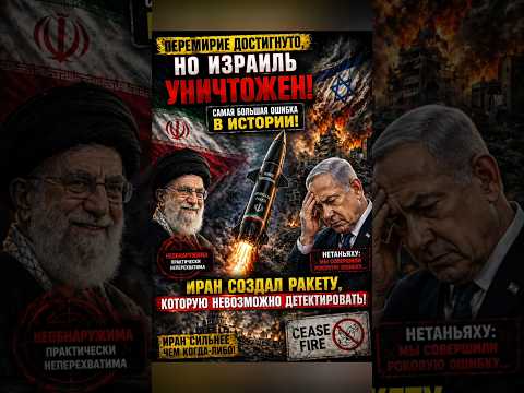 Самая смертельная ошибка Израиля: новые ракеты Ирана пугают мир! 😱⚠️
