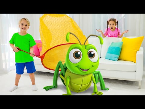 Catturare insetti a casa - I bambini imparano a conoscere gli insetti e la natura