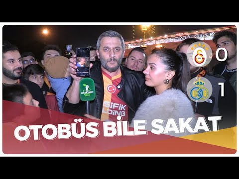 Galatasaray 0-1 R. Union SG Match Fans' Voice | THIS IS NOT GOOD AT ALL!!!!!