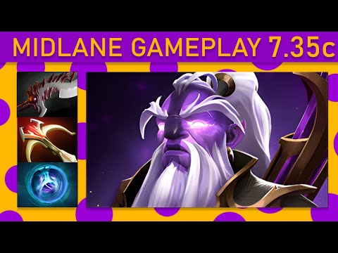 🌟 New Patch 7.35c Topson Void Spirit 25+ Kills! Mid Gameplay - Dota 2 Top MMR