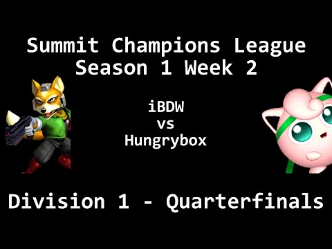 SCL1.2 - iBDW (Fox) vs Hungrybox (Jigglypuff) - Division 1 - Quarterfinals