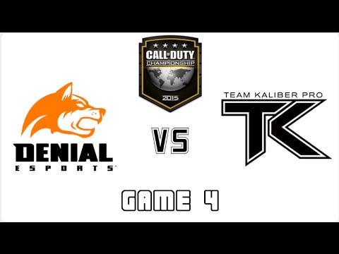 Call Of Duty North American Championships 2015 - Denial vs Team Kaliber - GAME 4