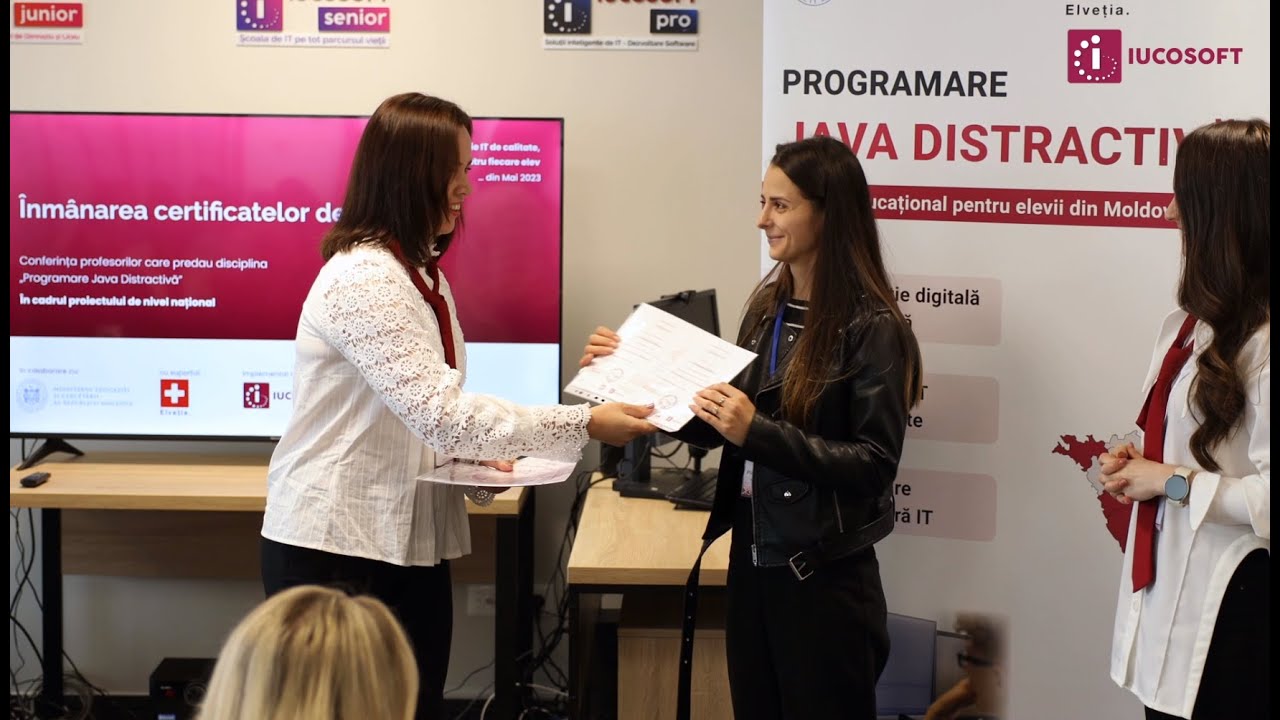 Conferința profesorilor de informatică la IUCOSOFT