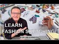Fashion Sketching For Beginners Learn To Draw Fashion Figures Step By Step
