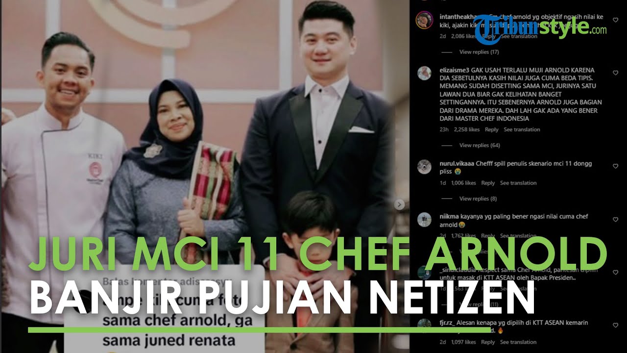 Heboh soal Kemenangan Belinda di MCI Season 11, Juri MCI Chef Arnold Justru Banjir Pujian