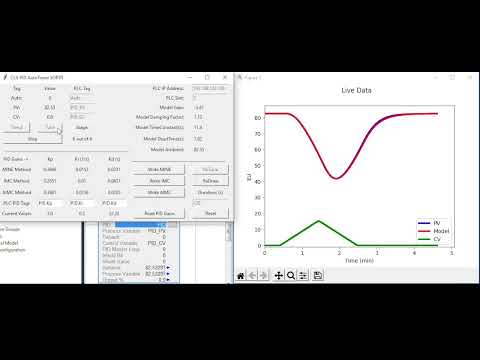 Python PID SOPDT Tuning: Method 2c - Open Loop with a Ramp