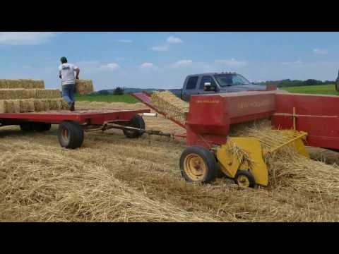 Making more small bales with the New Holland baler