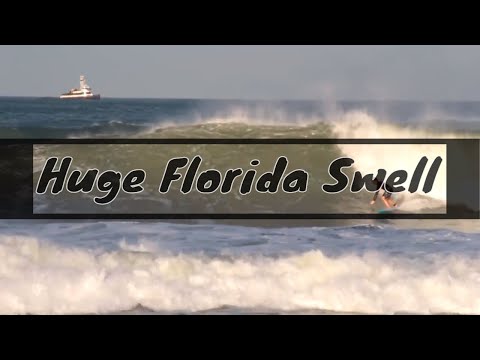 HUGE Florida Waves! Big Central Florida Surf (March 6th)